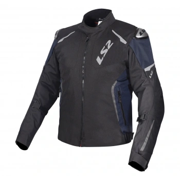 LS2 ZOOM MONT SİYAH-MAVİ