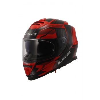 Storm 2 Tracker Siyah-kırmızı Kask