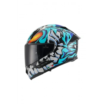 SW 868 CANNIBAL Black Blue Full Face