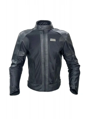 2002003 Black Panter Hakiki Deri Yazlık Mont