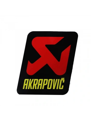 AKRAPOVIC P-HST14AL ALUMINYUM STICKER