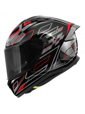 GIVI 50.9 ASSAULT SİYAH-TITANIUM-KIRMIZI KASK