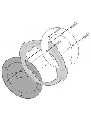 GIVI BF24 DEPOÜSTÜ ÇANTA APARATI (YAMAHA)