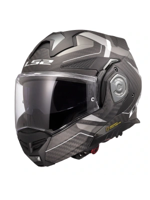 LS2 ADVANT X KARBON HORIZON MAT GÜMÜŞ-GRİ KASK