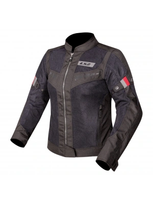 LS2 BLADE AIR KADIN MONT SİYAH-KIRMIZI