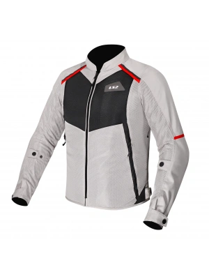 LS2 BREEZE KADIN MONT GRİ-SİYAH-KIRMIZI