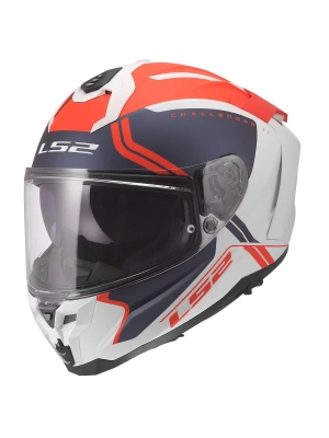 LS2 CHALLENGER 2 TITAN -MAVİ-KIRMIZI KASK
