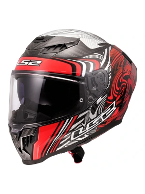 LS2 DRAGON KARBON ENTHUM  KASK