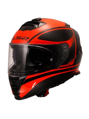 LS2 STORM 2 DODGER MAT SİYAH-NEON  KASK