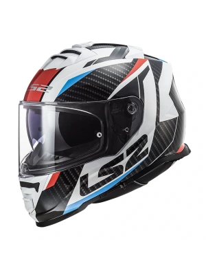 LS2 STORM 2 RACER MAVİ-KIRMIZI KASK