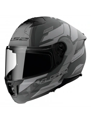 LS2 STREAM 2 SHADOW -GRİ KASK