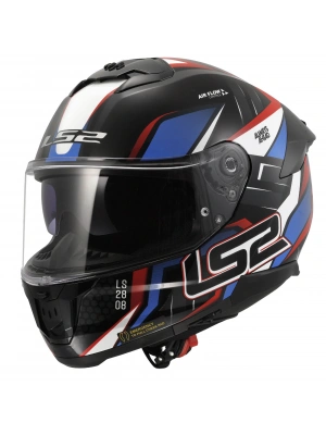 LS2 STREAM 2 TINUX SİYAH-KIRMIZI KASK