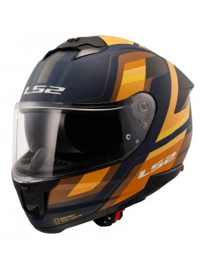 LS2 STREAM 2 VINTAGE -TURUNCU-KAHVERENGİ KASK