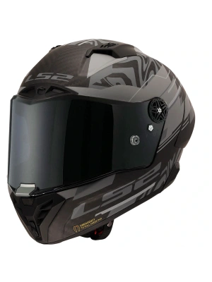 LS2 THUNDER KARBON GP AERO POLAR SİYAH KASK
