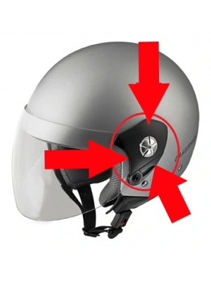 LS2 OF518 KASK YAN KAPAK SET