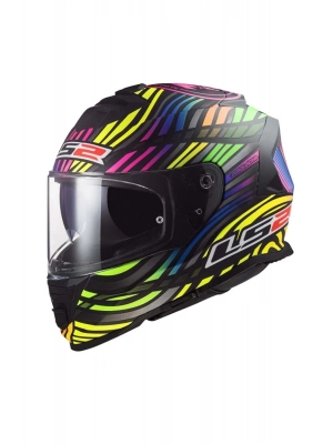 Storm 2 Power Mat Siyah-gökkuşağı Kask