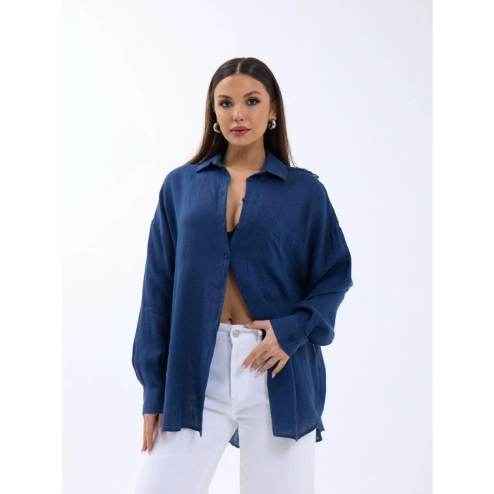 7399 GÖMLEK-LACİVERT