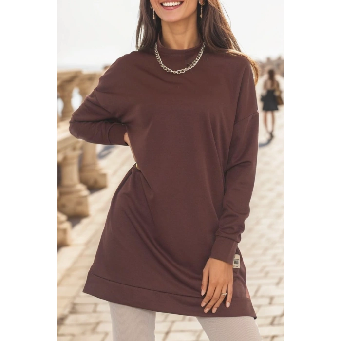 Armalı Tunik Kahve