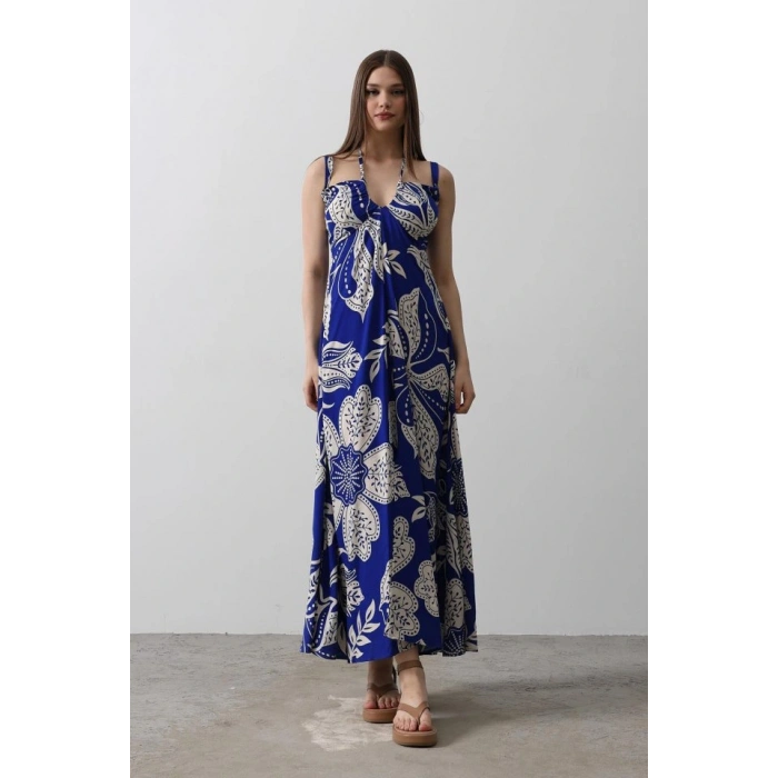 ASKILI VİSCON ELBİSE - Saks