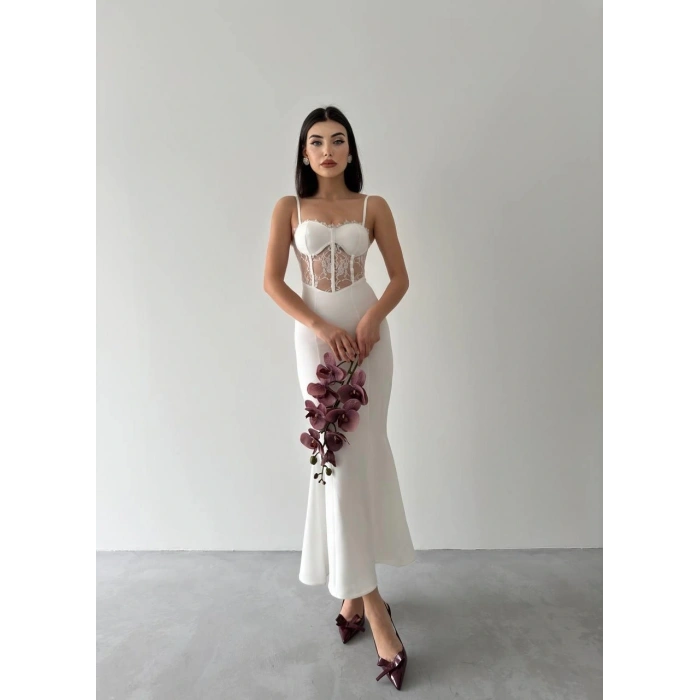 Begonia İp Askılı Elbise