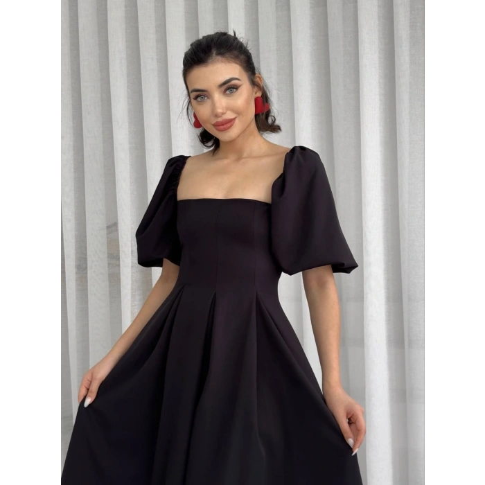 Benjamin Çan Etekli Midi Boy Elbise