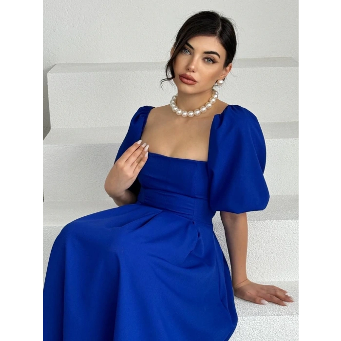 Benjamin Çan Etekli Midi Boy Elbise