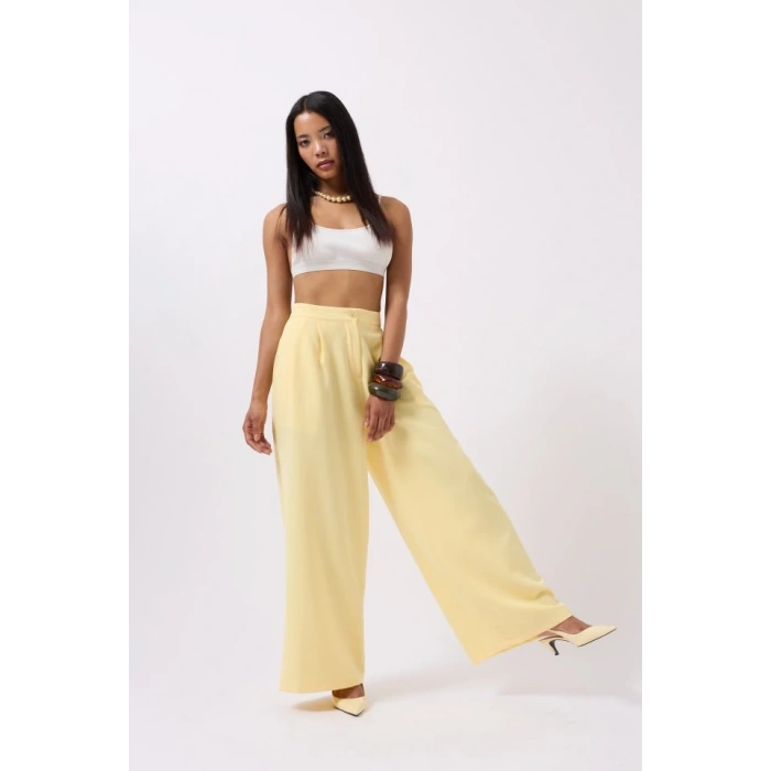 Casual Yüksek Bel Pantolon