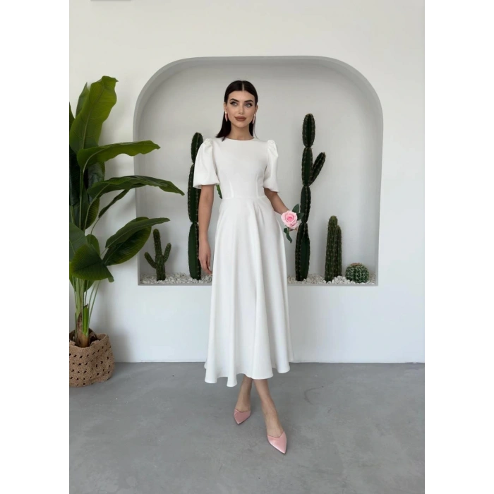 Catania Balon Kol Elbise