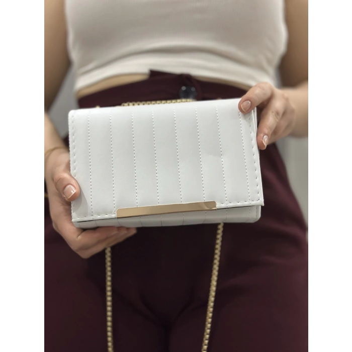 Cessi beyaz cilt çanta