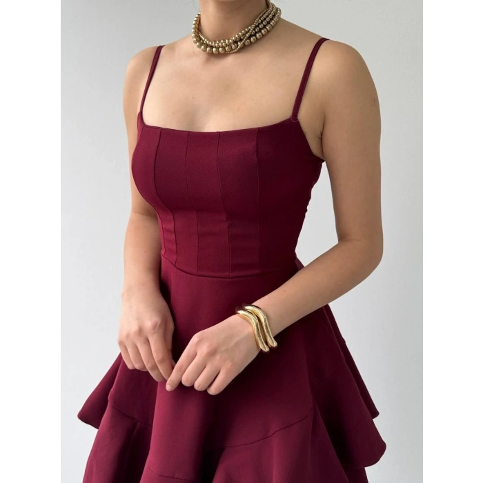 Common İp Askılı Elbise