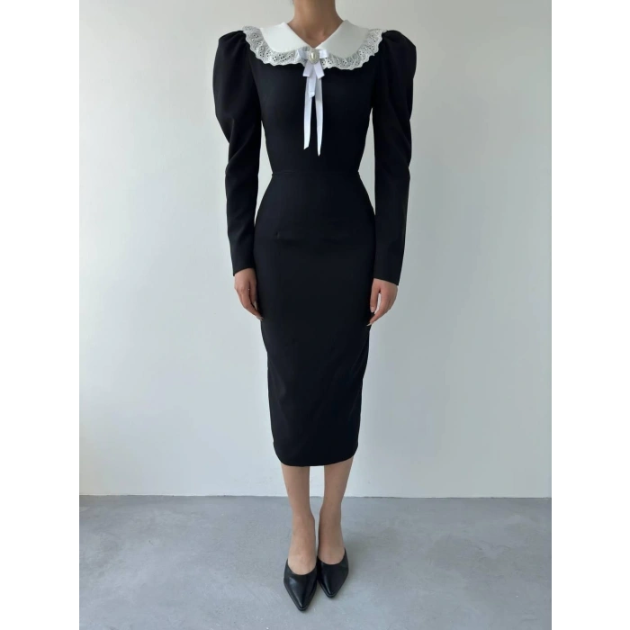 Coventry Yakalı Elbise