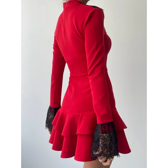 Danya Dantel Mini Elbise