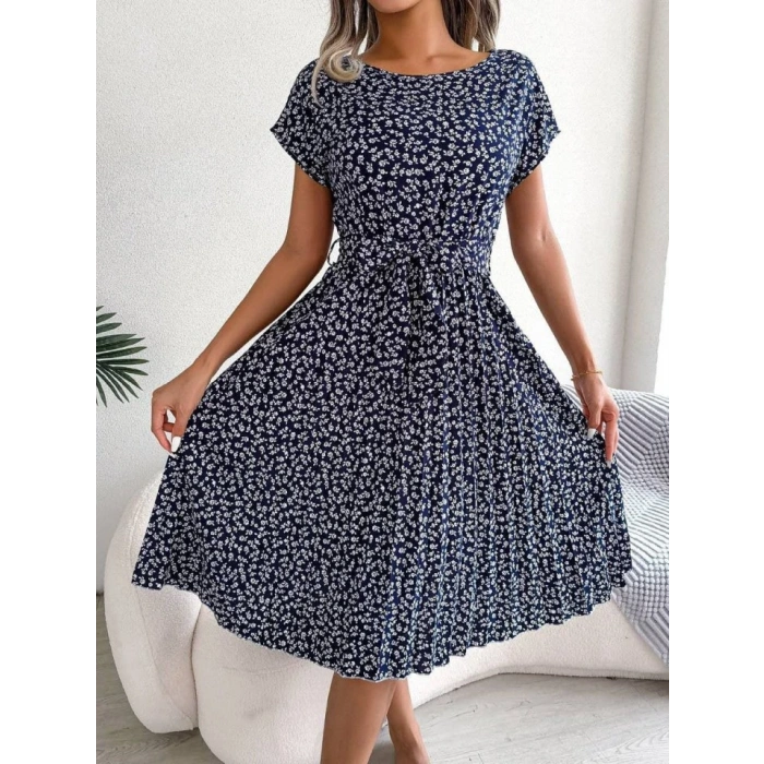 DİJİTAL BASKILI ELBİSE