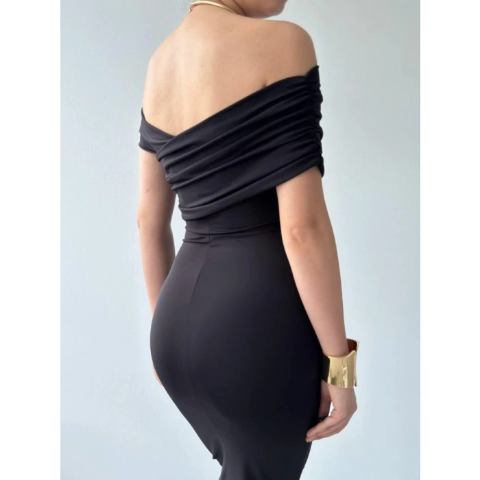 Dron Straplez Elbise