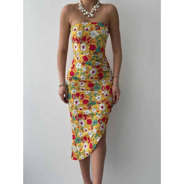 Emelıe Straplez Elbise