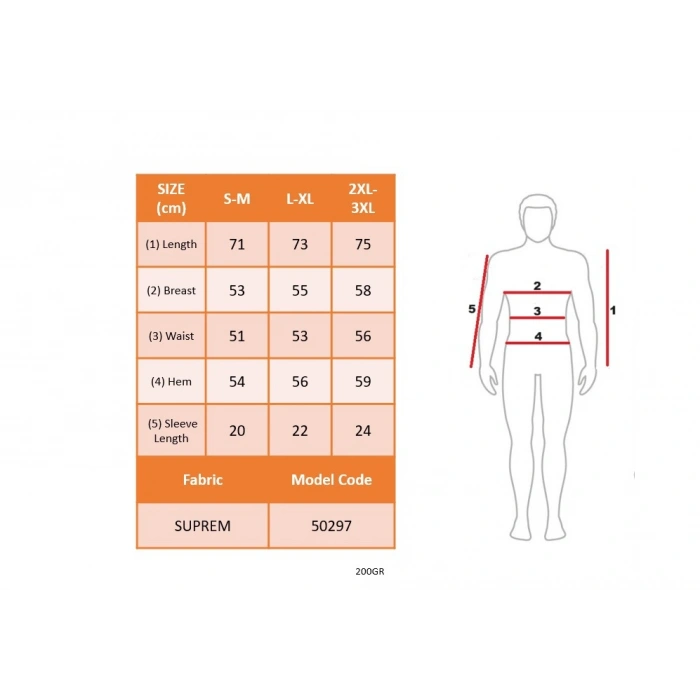 Erkek Around Baskılı Süprem T-shirt