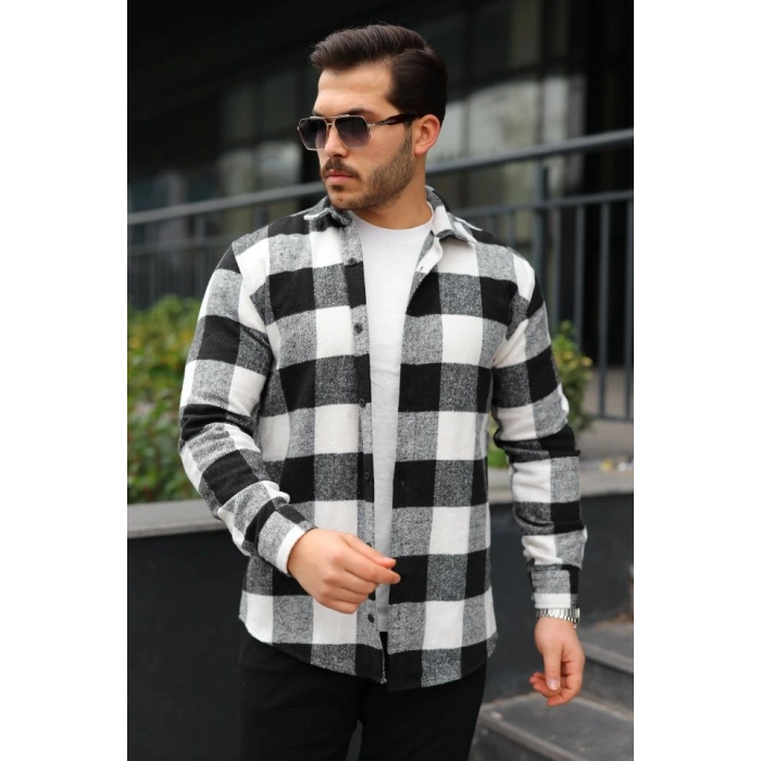 Erkek Ekose Desenli Oduncu Gömlek