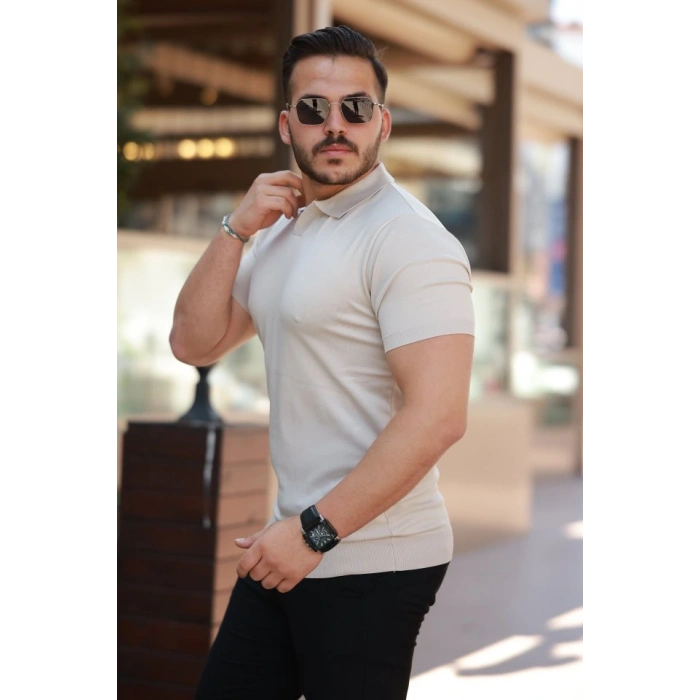 Erkek Hemşire Yaka Kısa Kollu Tişört