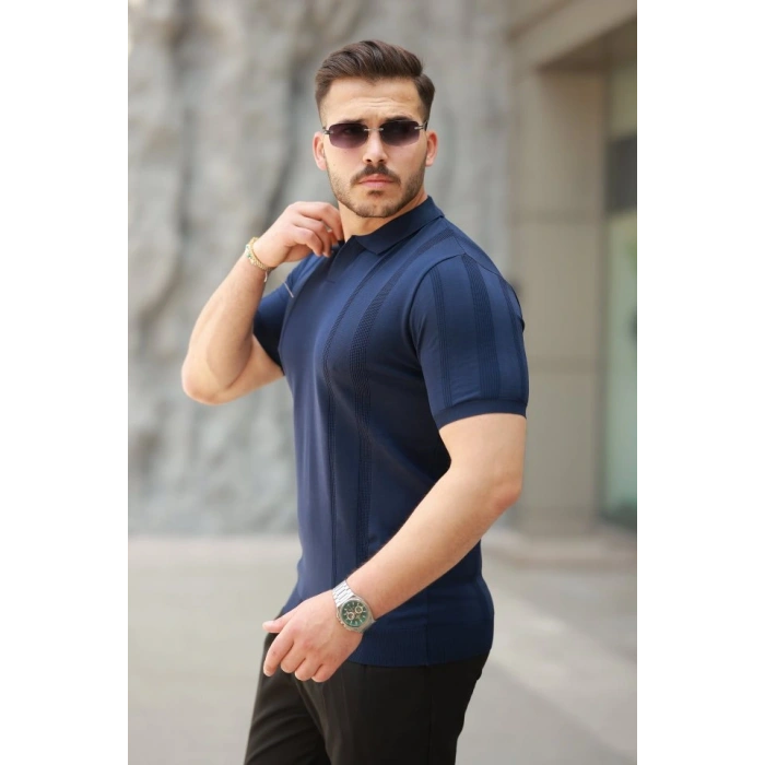 Erkek Hemşire Yaka Kısa Kollu Tişört