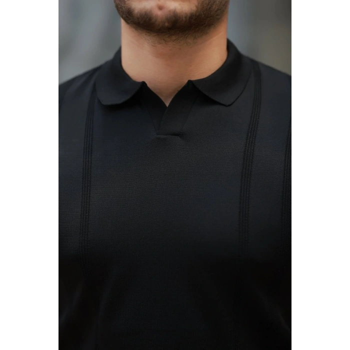 Erkek Hemşire Yaka Kısa Kollu Tişört