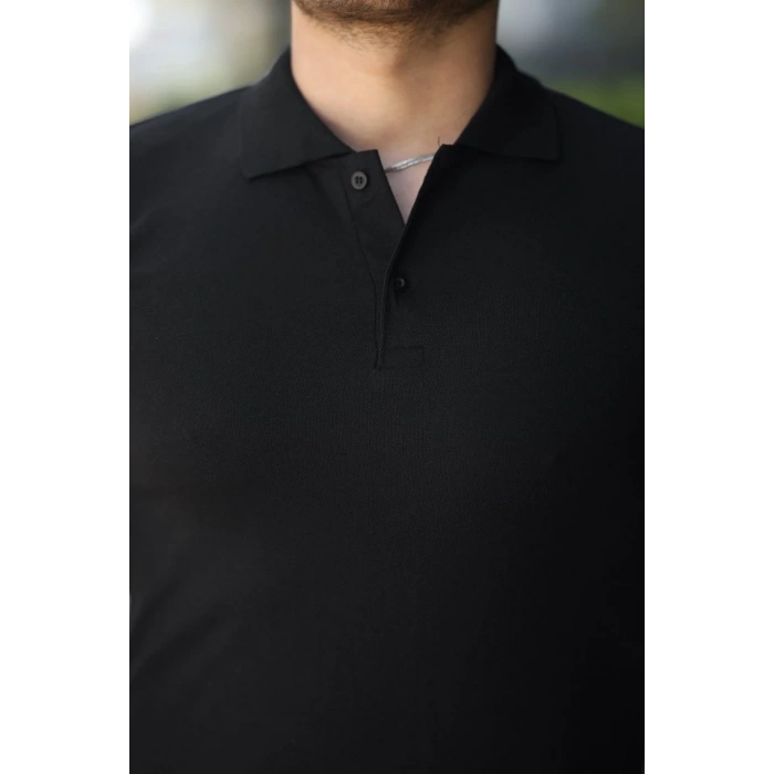 Erkek Kısa Kollu Yakalı Tişört