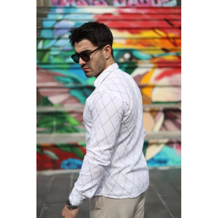 Erkek şamre Kumaş Gömlek