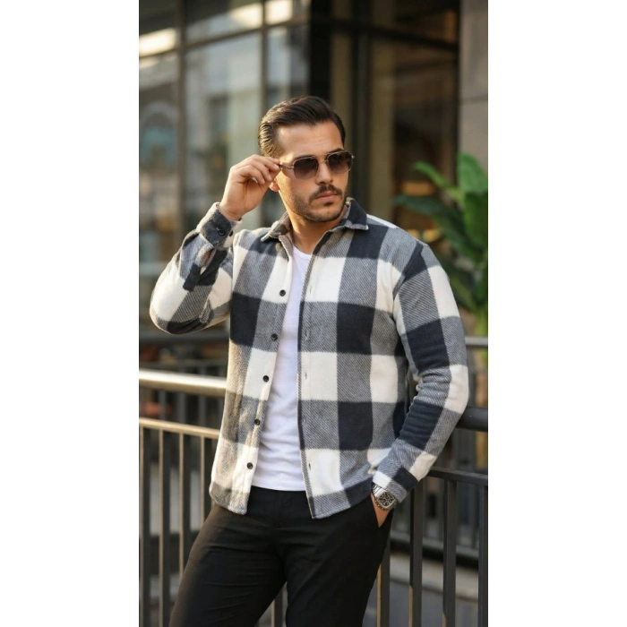 Erkek Uzun Kollu Polar Gömlek
