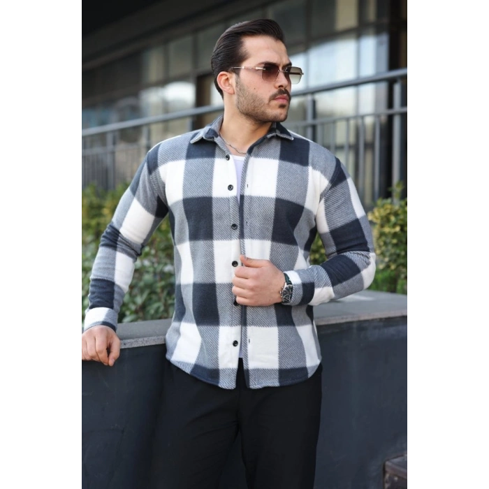 Erkek Uzun Kollu Polar Gömlek