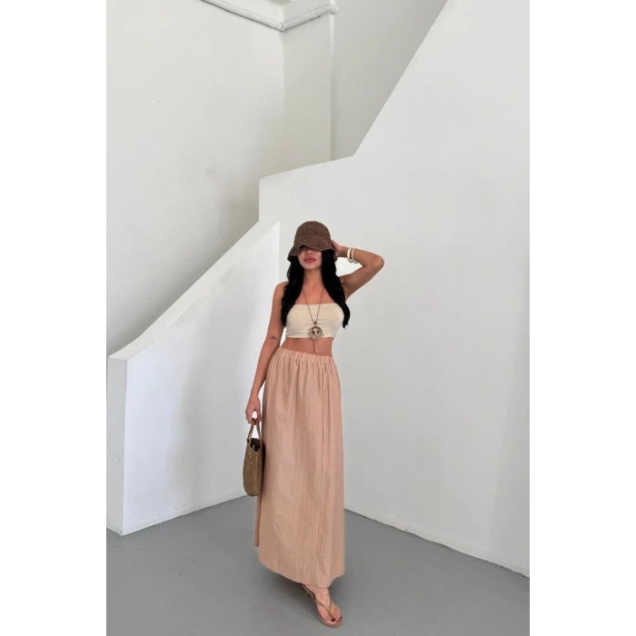 ETEK ŞANEL BOY SOFT KUMAŞ - Bej