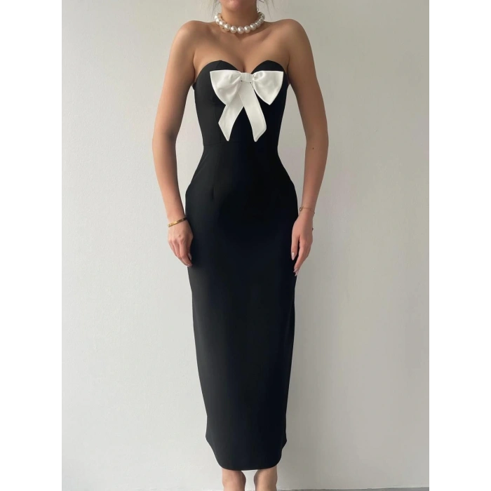 Harvoy Straplez Elbise