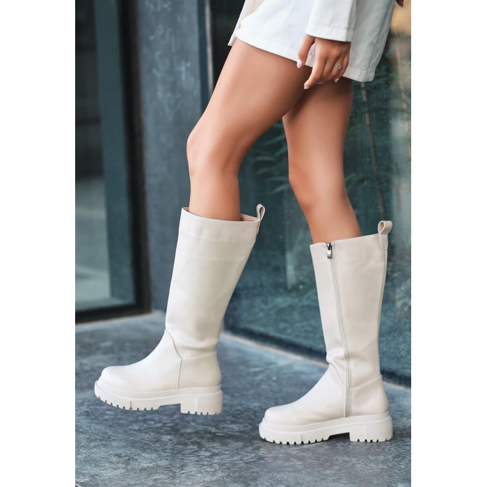 Idax Ten Cilt Topuklu Çizme