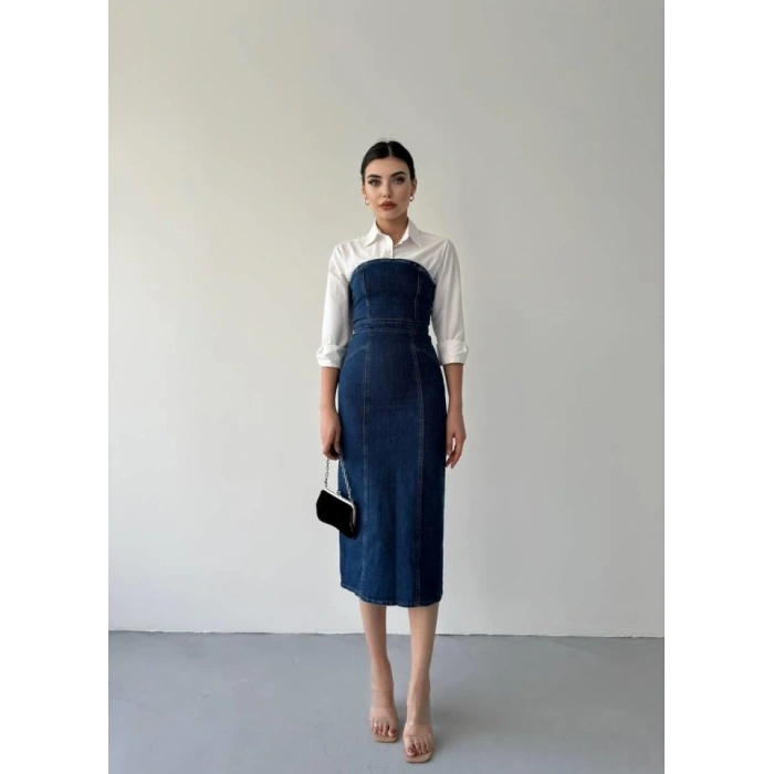 Izer Straplez Elbise