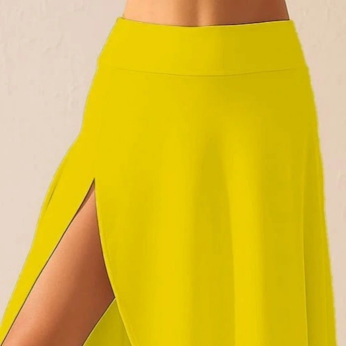 Kadın Cep Detay Taytlı Sandy Etek