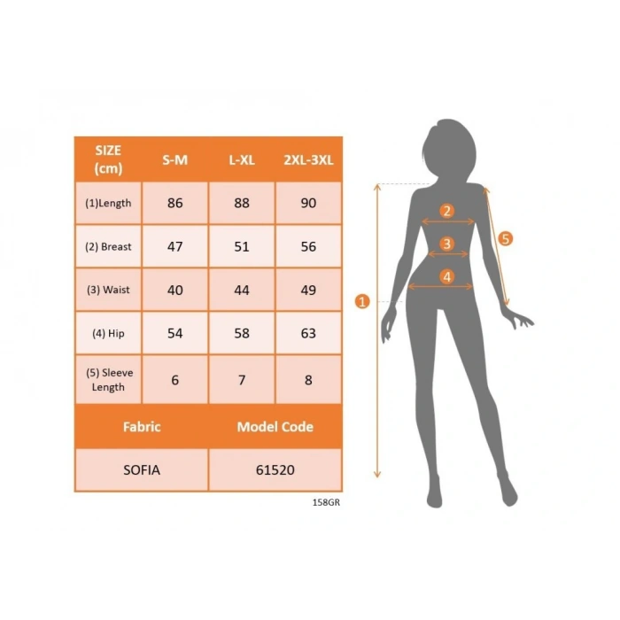 Kadın Fırfır Kollu V Yakalı Düğmeli Keten Elbise